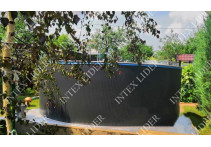 30509Р Морозоустойчивый Бассейн Лагуна 300х125 см(полная комплектация) платина